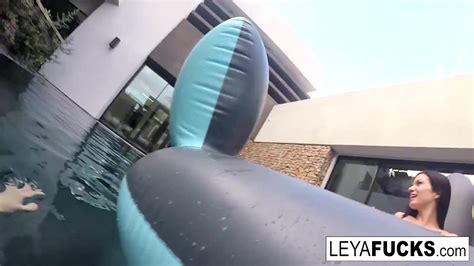 Leya And Lynn Have A Lesbian Romp In A Pool Free Porn Videos YouPorn