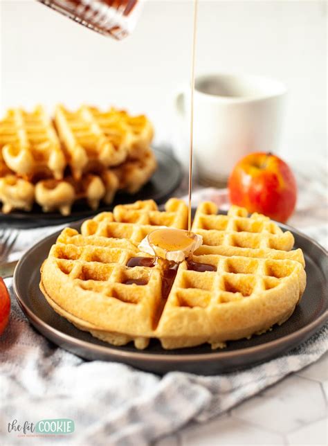 Gluten Free Waffles (Dairy Free and Egg Free) • The Fit Cookie