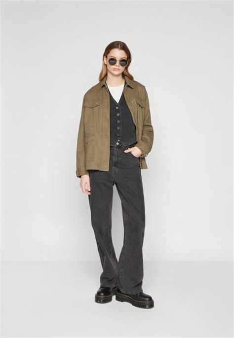 Levi's® RIBCAGE STRAIGHT ANKLE - Jeans Straight Leg - valley view/stone ...