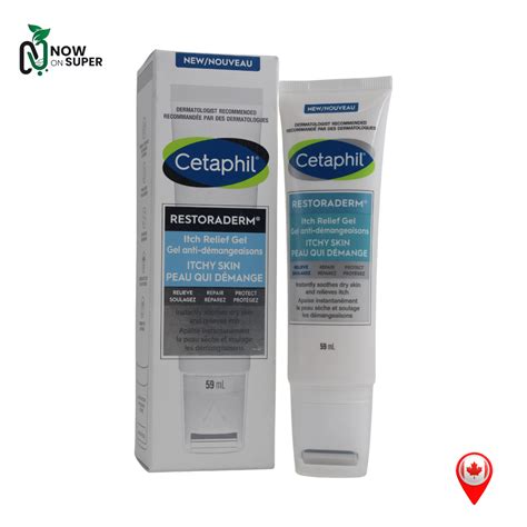 cetaphil restoraderm itch relief gel ml   super