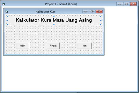 Tutorial Visual Basic Panduan Cara Membuat Program Customize Nama