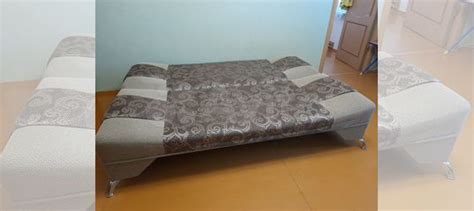 Диван раскладной , б/у , материал - Ткань , цвет Коричневый купить в ...