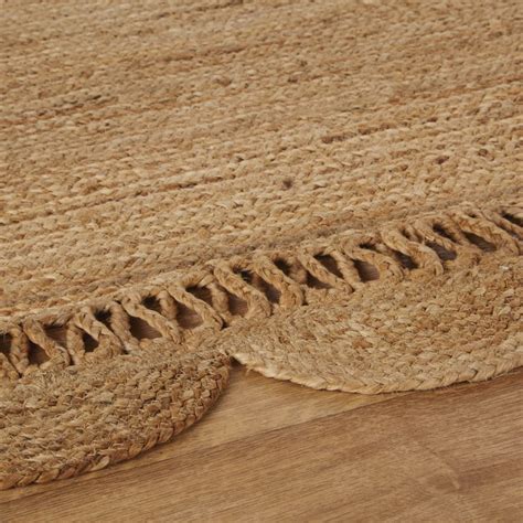 Tapis ovale tissé en jute 160x230 FRANCISCA Maisons du Monde