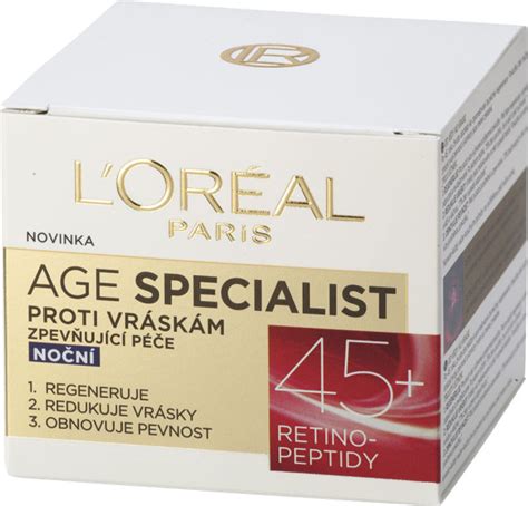 L´´Oréal Age Specialist 45+ noční krém, 50 ml