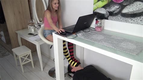 Teen Mistress Sock Smelling Footrest Free Porn Videos YouPorn