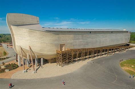 Life Size Noahs Ark Built On Precast Slabs And Beams Concrete Plant