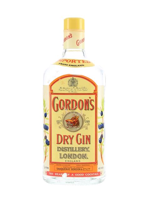 Gordons Dry Gin Lot 59374 Buysell Gin Online