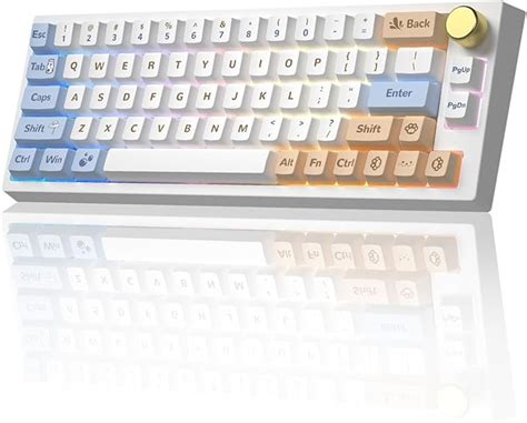 Amazon Yunzii Vn Wireless Hot Swappable Mechanical Keyboard Layout With Knob