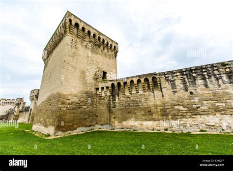 France Avignon Ancient City Stock Photo Alamy
