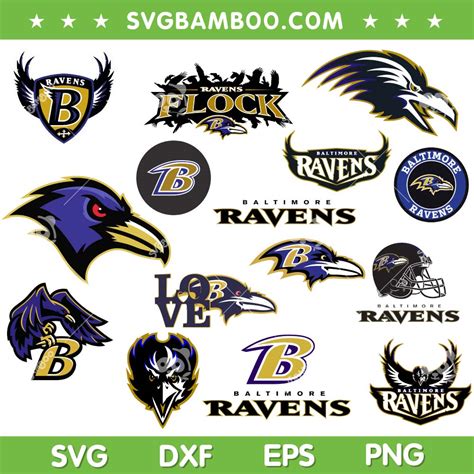 Baltimore Ravens SVG Bundle