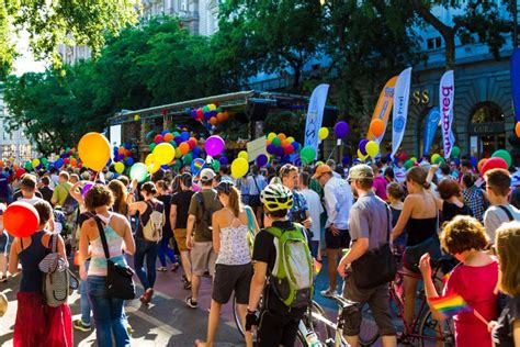 Pride Day Gay Parade In Budapest Hungary Editorial Stock Image Image Of Freedom Female