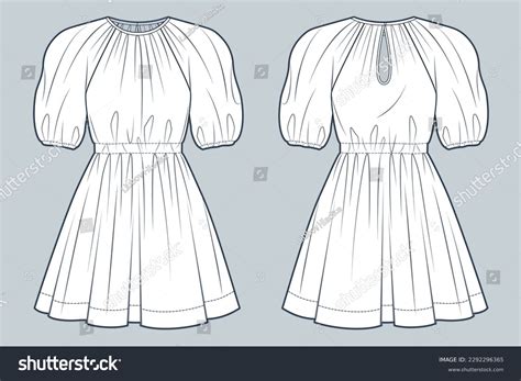 Dress Outline Template