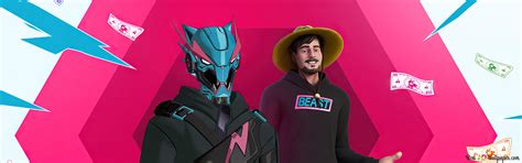 Fortnite Mrbeast Skin K H Tt Rk P Let Lt Se