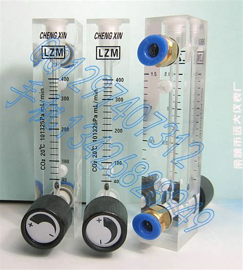 Lzm 6t Co2 Carbon Dioxide Flowmeter With Regulation 40 400ml Min Ml