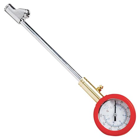 Rigid Analog Dual Head Truck Tire Pressure Gauge