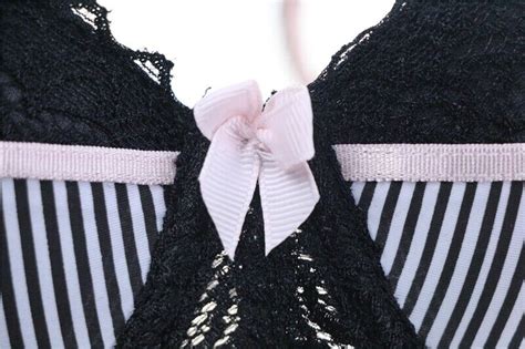 Women Vintage Stipe Sexy Lace Push Up Bra Sets Knickers Thongs Lingerie Bcd Ebay