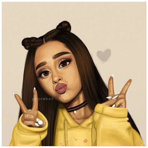 Amazing Fan Art Ariana Grande Drawings Girly M Ariana Grande Anime