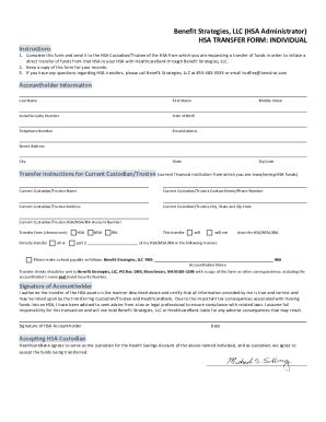 Fillable Online HealthcareBank HSA Distribution Request Form Benefit