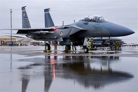 F-15EX Eagle II Takes Off, And the Sky Looks on Fire - autoevolution