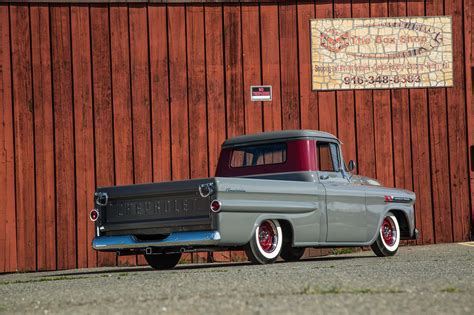 Old School Cool 1958 Chevy Shortbed Fleetside Hot Rod Network