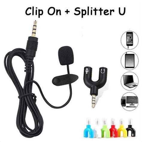 Jual Paket Youtuber Vlogger Smule Rekaman Mic Clip On Audio