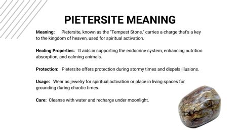 Pietersite Meaning Gemstone Healing Properties Uses Crystals And More Bhoma Journal