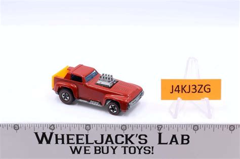 Short Order Light Red Redline Hot Wheels Mattel Vintage Rl Wheeljack S Lab