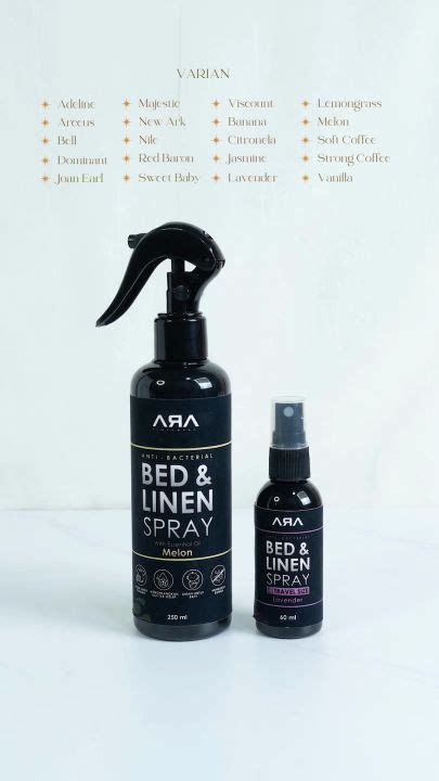 Rumah Wangi ARA Linen Bed Spray Multi Purpose Pengharum Ruangan