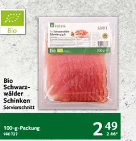 Bio Schwarzw Lder Schinken Angebot Bei Selgros Prospekte De