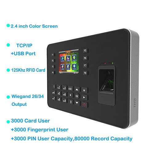 3000 Fingerprint Attendance Machine Biometric Fingerprint Time