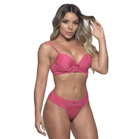 Conjunto 1 2 Taça Renda Fio Renda Diras Lingerie Gall