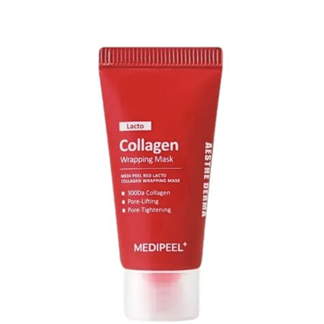 Укрепляющая маска-пленка для лица с коллагеном Medi-Peel Red Lacto ...