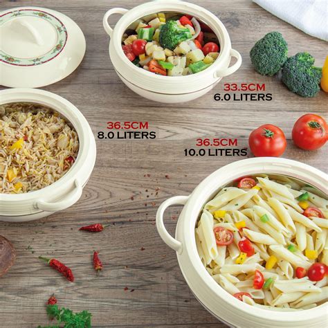 Mua Asian Ambiente Large Food Warmer Hot Pot Set Of Insulated