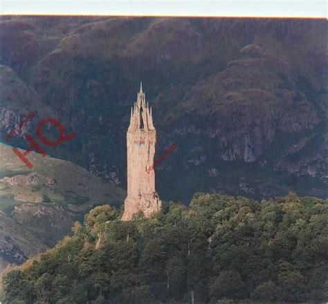Picture Postcardstirling Abbey Craig National Wallace Monument £2