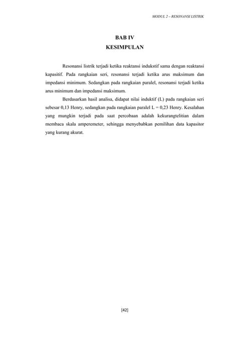 Resonansi Listrik Pdf