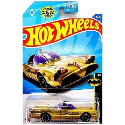 Hot Wheels Tv Series Batmobile Batman Gold
