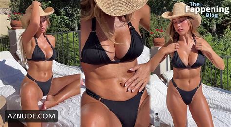 Kara Del Toro S Voluptuous Boobs Stun In Sexy Black Bikini AZNude