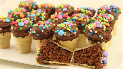 Waffelmuffins Partymuffins für den Kindergeburtstag bunte