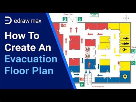 Learn How To Draw The Evacuation Plan In Ms Excel And Easier Way To