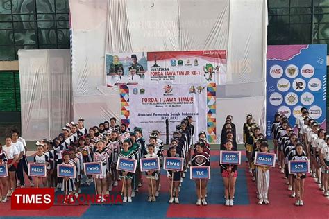 12 Tim Cheerleader Siap Bersaing Dalam Forda Jatim Pertama Times Malang