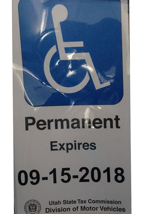 Supported In Our Trials Handicap License Plateplacard In Utah