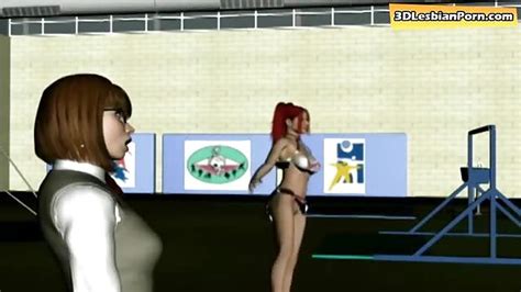 Des lesbiennes excitées en D Porn