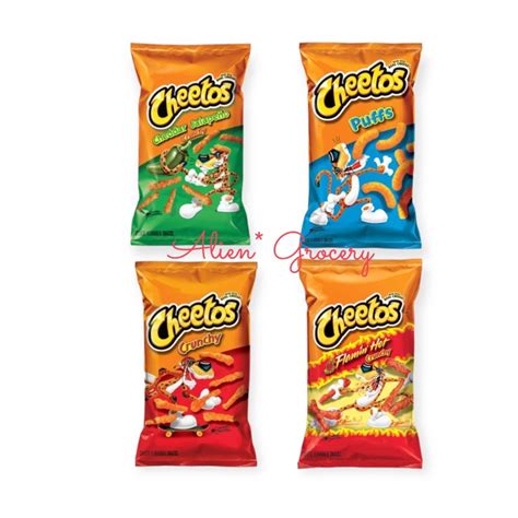 Jual PROMO CHEETOS USA Cheddar Jalapeno Crunchy Flamin Hot Puff Snack 8oz 9oz Shopee Indonesia