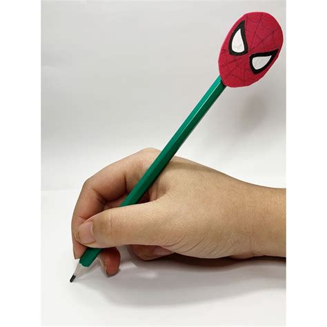 Lápis Do Homem Aranha - Lápis de escrever com ponteira do Homem Aranha/vingadores/desenho ...