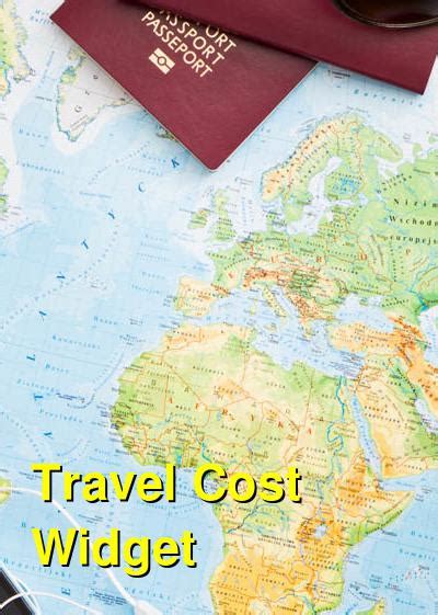 Travel Cost Widget Budget Your Trip