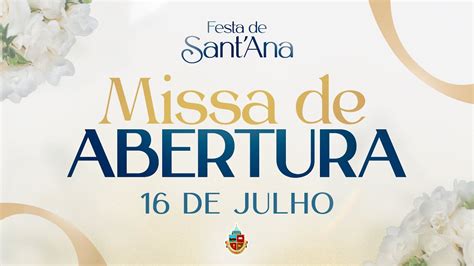 Abertura Dos Festejos Em Honra A Senhora Sant Ana Mucambo Ce