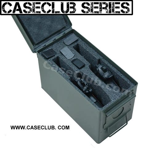 50 Cal Ammo Can With Locking Hardware Case Club