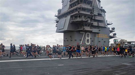 DVIDS - Images - USS Gerald R. Ford Flight Deck 5K [Image 3 of 3]