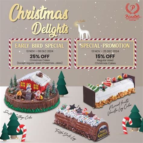 PrimaDeli Christmas Delights Promotion 2024 Up To 25 OFF Festive