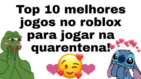 Top Melhores Jogos Viciantes No Roblox Youtube